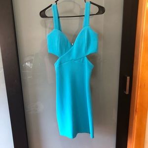 Cut out cocktail dress